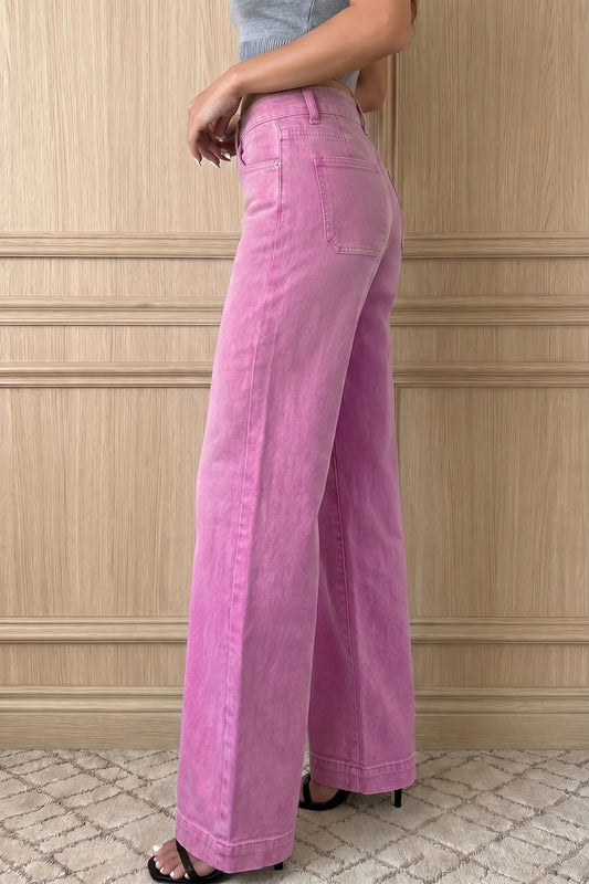 High Waist Wide Leg Jeans