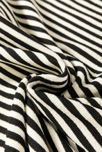 Load image into Gallery viewer, Purple Stripe Drop Shoulder Long Sleeve Top