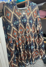 Load image into Gallery viewer, Aztec Hooded Babydoll Style Soft top
