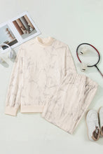 Load image into Gallery viewer, Khaki Camo Print Jogger Pants Set
